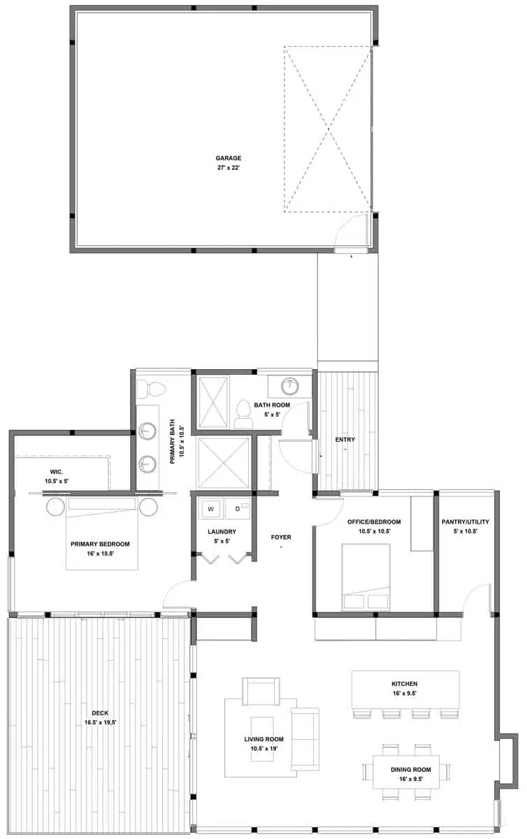 Poplar floor plan